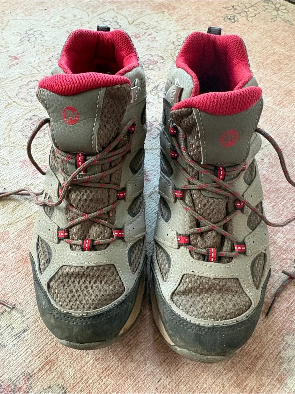 Merrill Lace-Up Hiking Boots